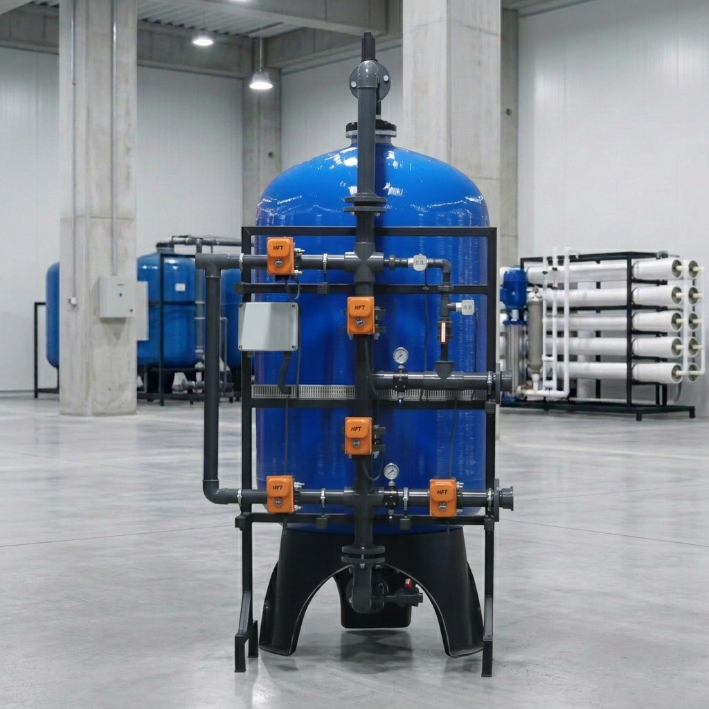 Системы умягчения воды с регулируемым потоком