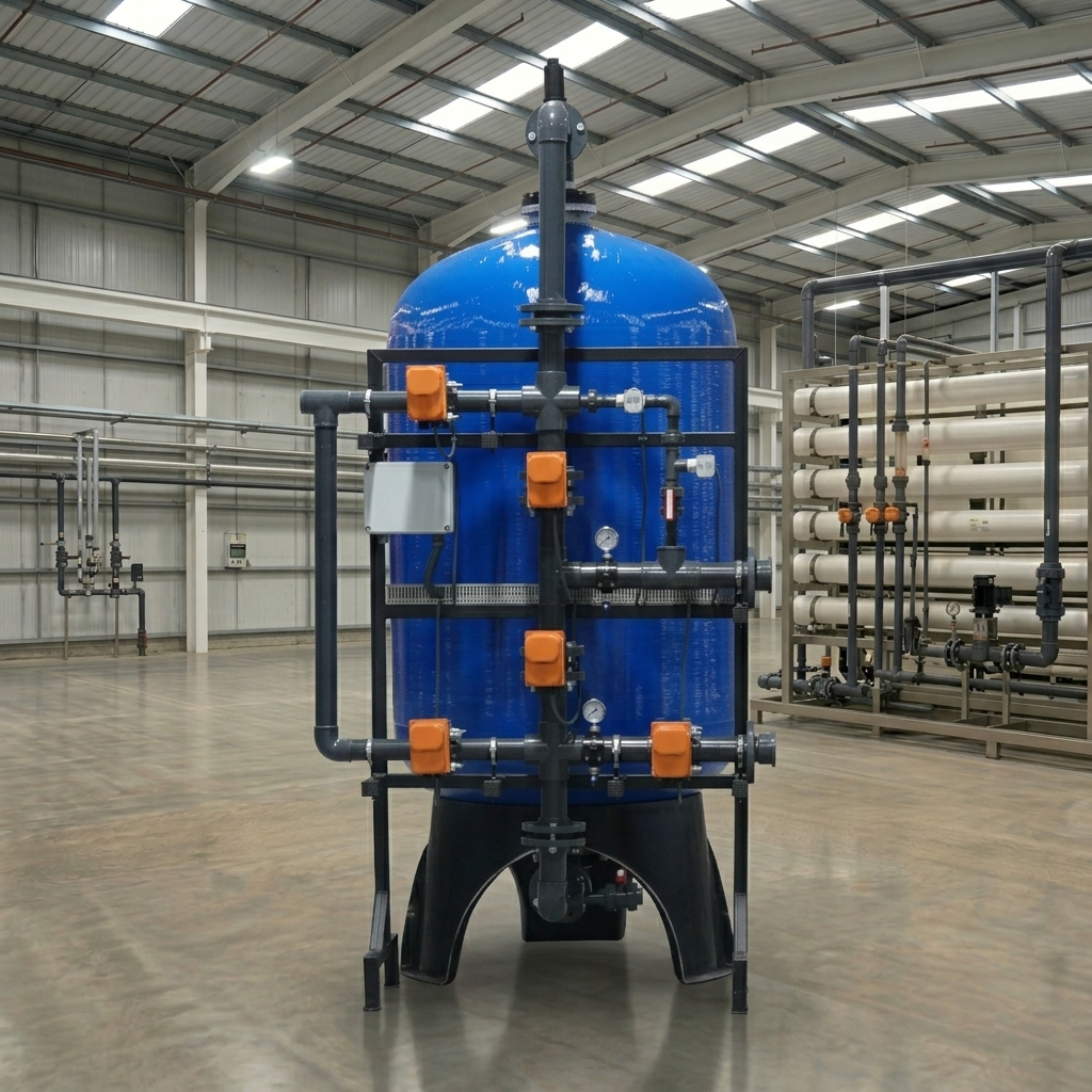 Стеклянные фильтрационные системы с поверхностной трубной разводкой